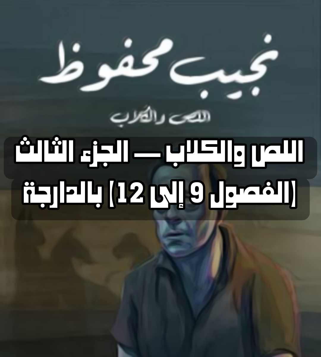 اللص والكلاب — الجزء الثالث (الفصول 9 إلى 12)